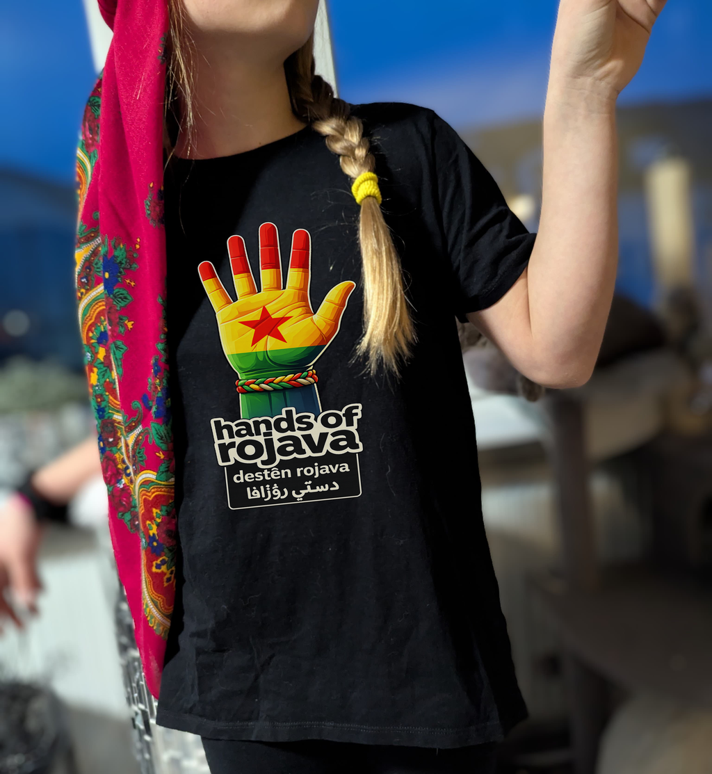 T-Shirt - Hands of Rojava